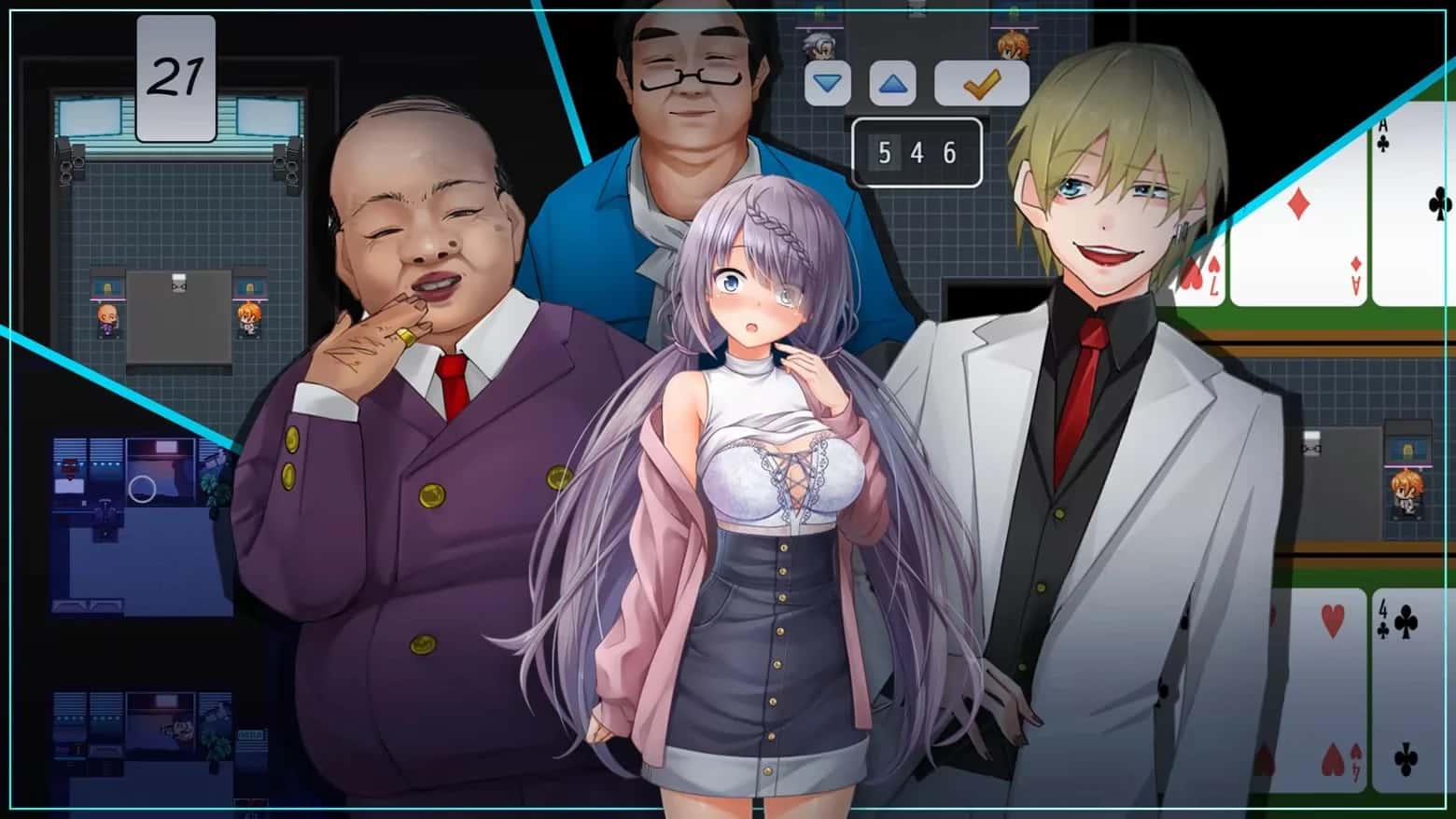 密室游戏决斗～今天谁会买走我的女友～封面